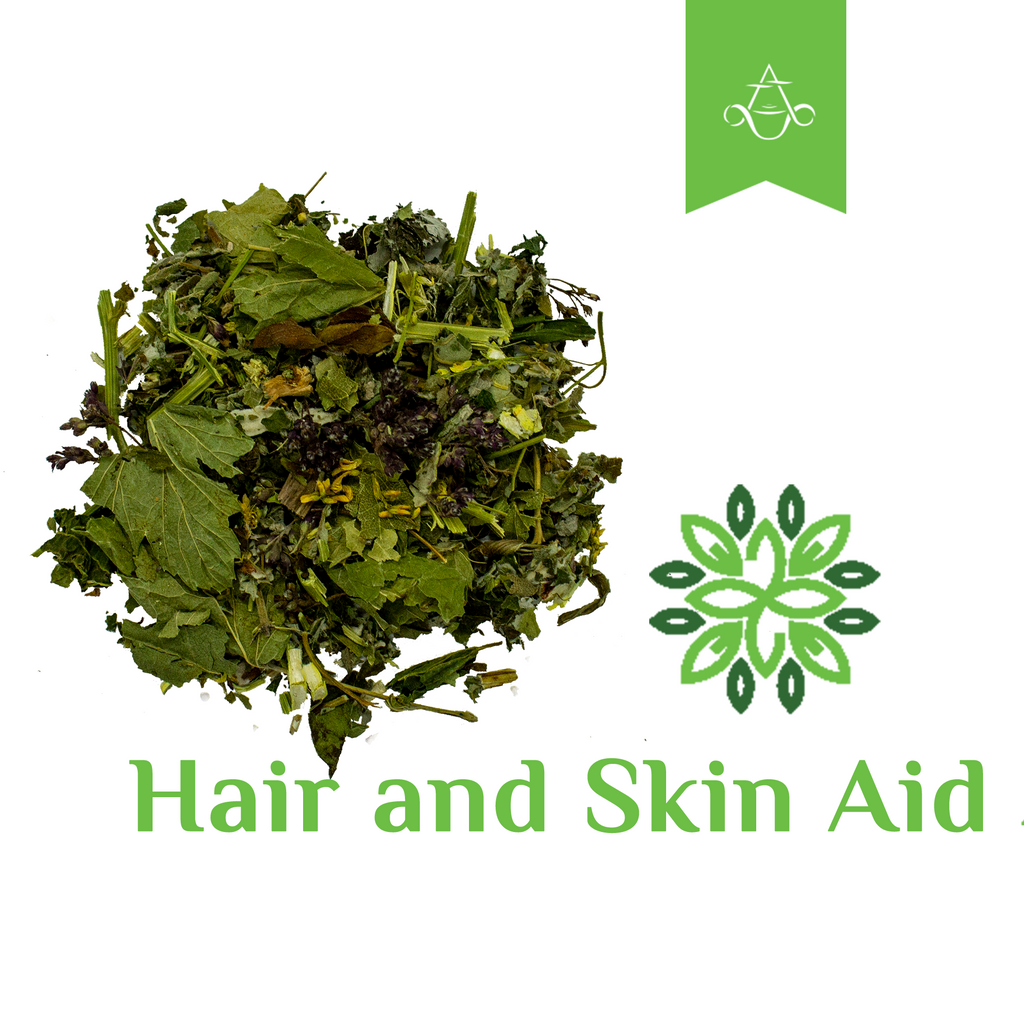 Aroma ChaiTea - Herbal Tea HAIR & SKIN AID Promotes Clearer Skin and Stronger Hair | 2 oz. (55 gr.)
